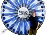 Giant LED Prize Wheel Rental